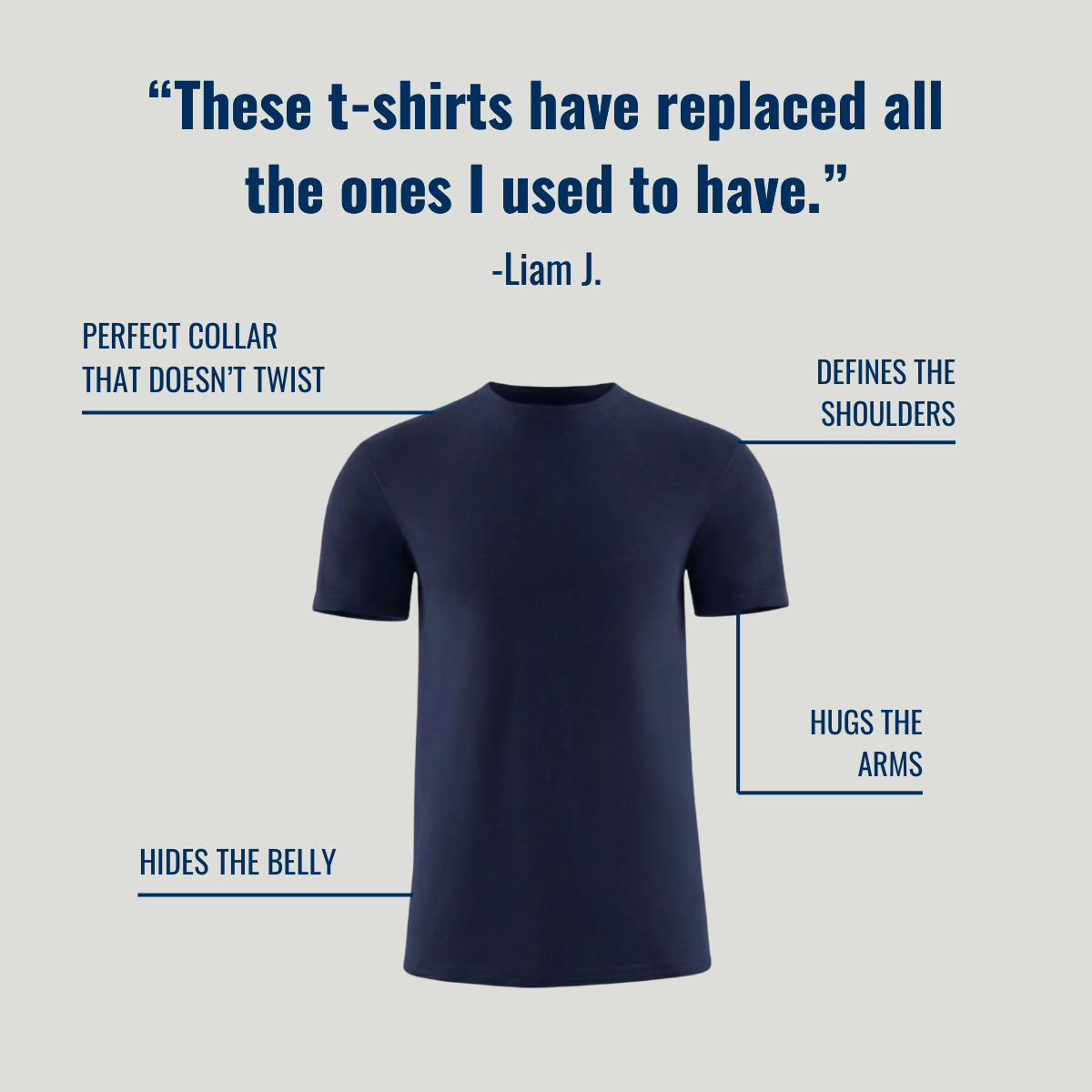 6-Pack – Navy Blue