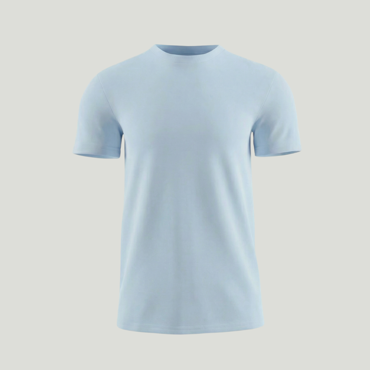 Crew Neck – Turquoise Blue