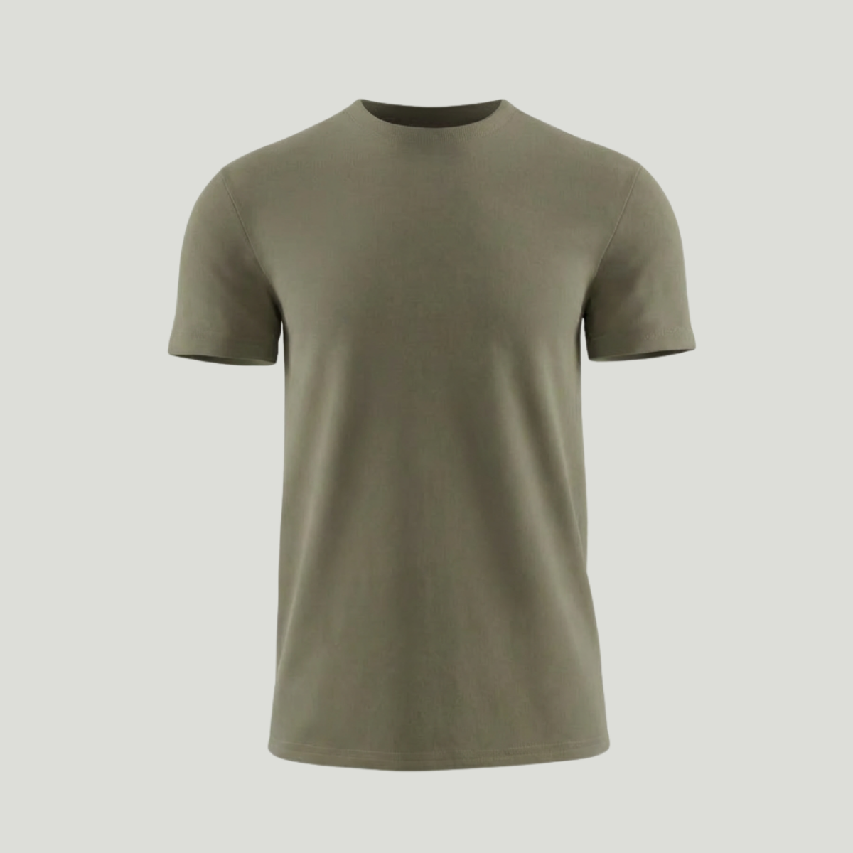 Crew Neck – Khaki